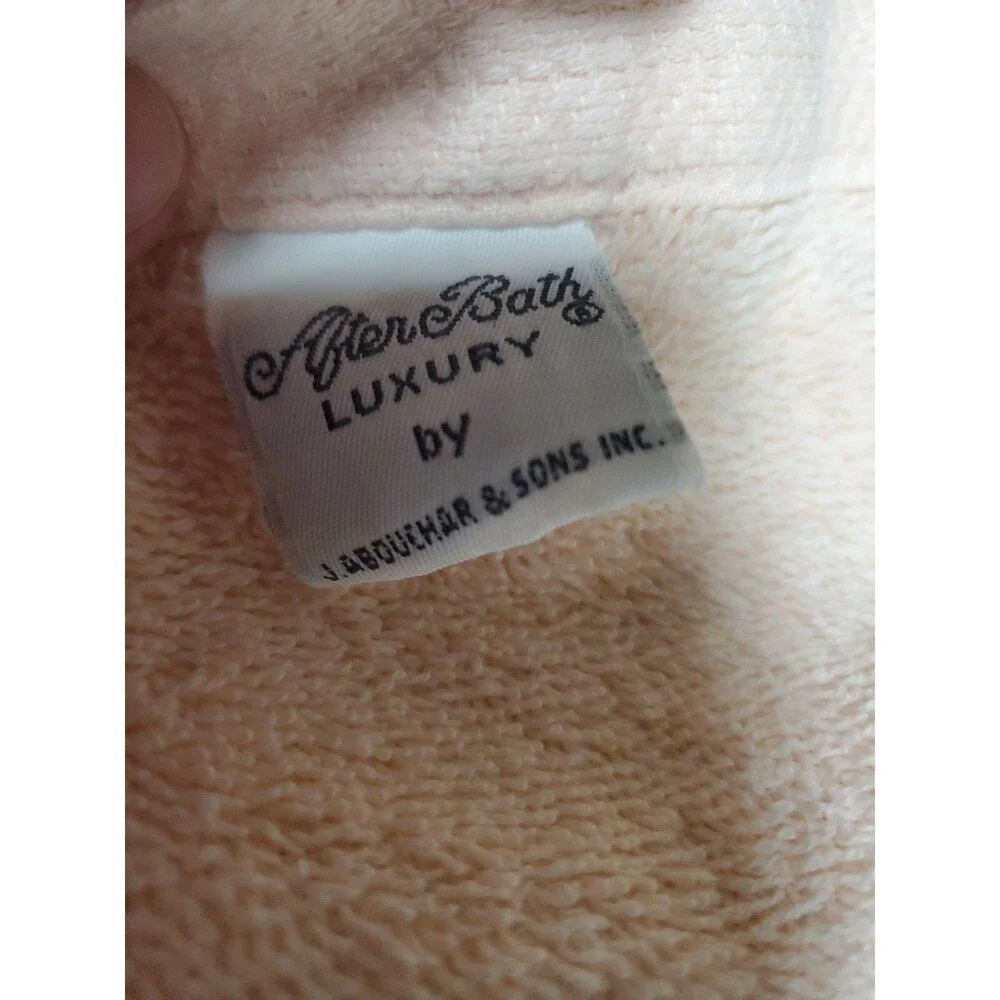 VTG Mixed Lot 6 Cotton Bath Towel Peach Colored Cannon Mills/Jillian Rose & more